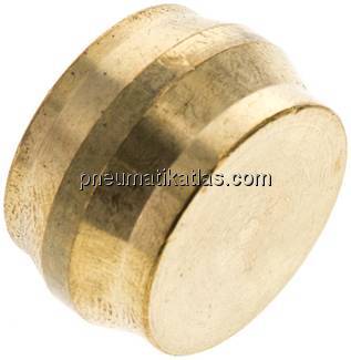 Verschlussstopfen f. Klemmringverschraub. 22mm, Messing