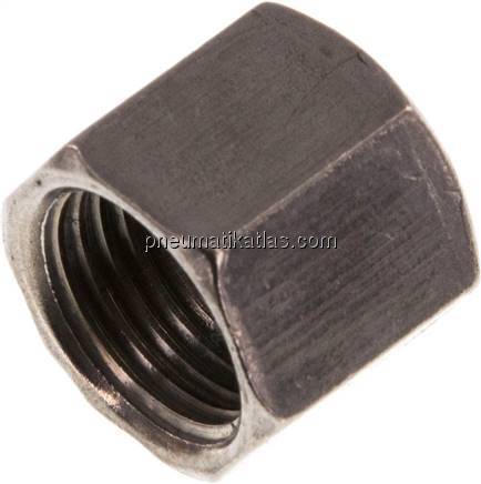 Überwurfmutter f. Schneidringverschr. 8 S (M16x1,5), 1.4571