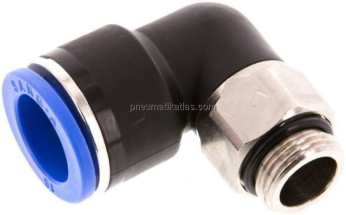 Winkel-Steckanschluss G 3/8"-16mm, IQS-Standard