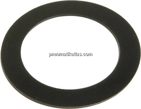 Dichtungen für PVC-U-Losflansche 50 mm (DN40), EPDM