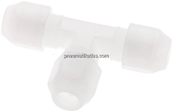 T-Schlauchverbindung 8x6mm, PVDF (FDA)