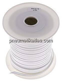 PTFE-Flachdichtungsband 5 x 2mm, 25 mtr.-Spule