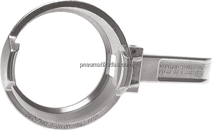 Exemplarische Darstellung: Spannringhebel für Tank