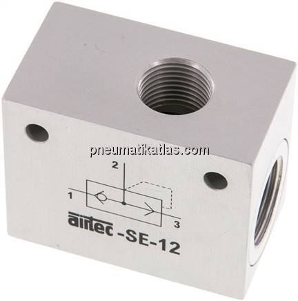 Schnellentlüftungsventil G 1/2", Präzision