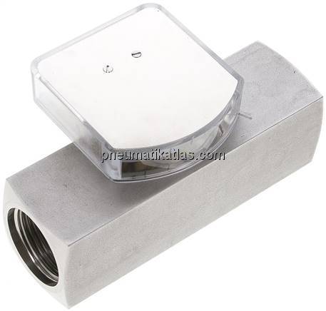 Durchflussmesser G 1" (IG), 15 - 45 l/min, 1.4571