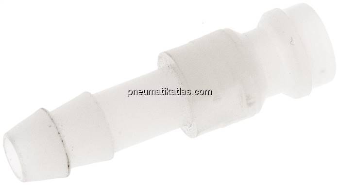 Kupplungsstecker (NW5) 6 (1/4")mm Schlauch, PVDF