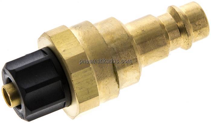 Kupplungsstecker (NW7,2) 8x6mm Schl. mit Rückschlagventil