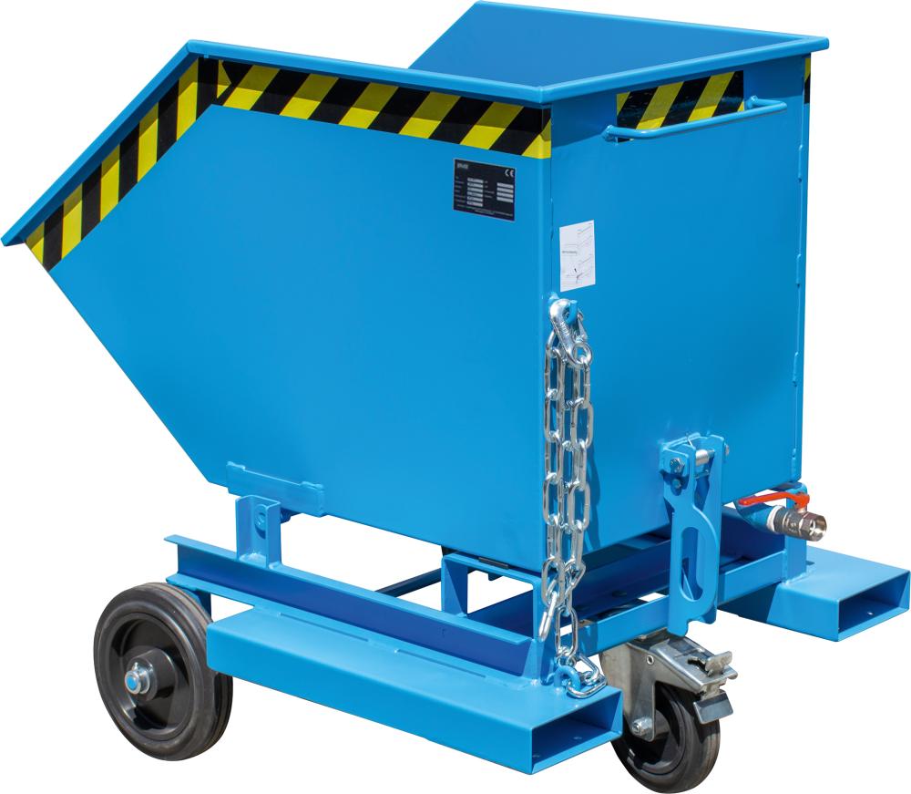 Spänekastenwagen SKW-ET 250 l B820xT1115xH990 mm RAL5012 Tragkraft 300kg