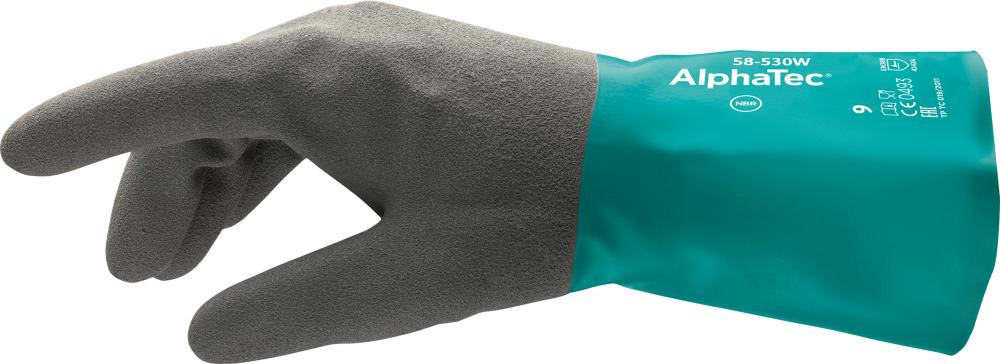 Handsch.AlphaTec 58-530W,305 mm, Gr. 11 Gr. 11 Ansell