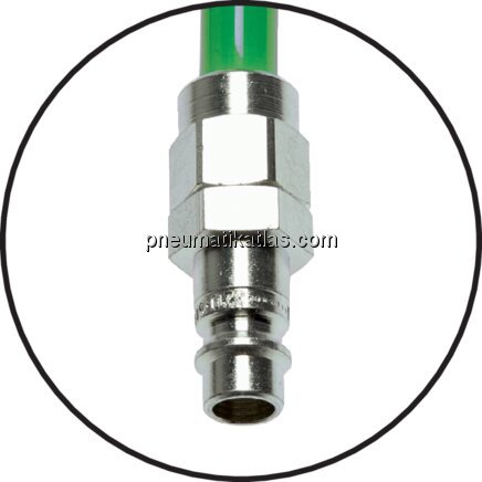 Detailansicht: Anschluss 1 (Stahl-Kupplungsstecker