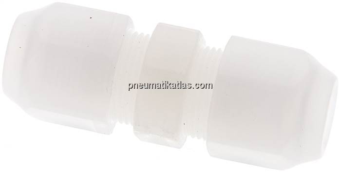 Gerade Schlauchverbindung 10x8mm, PVDF (FDA)