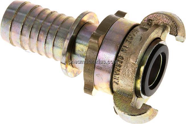 Sicherheits-Kompressorkuppl. 25 (1") mm Schlauch, S-Bund