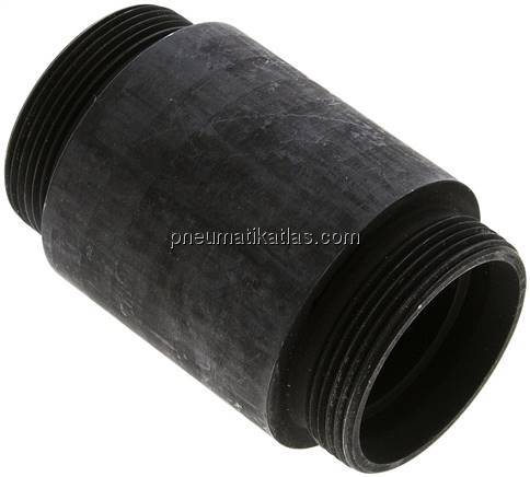 Schott-Anschweißverschraubung 42 L (M52x2), ohne Mutter & Schneidring, Stahl pho