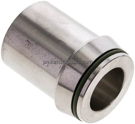 Anschweißnippel 38 x 7mm, 1.4571