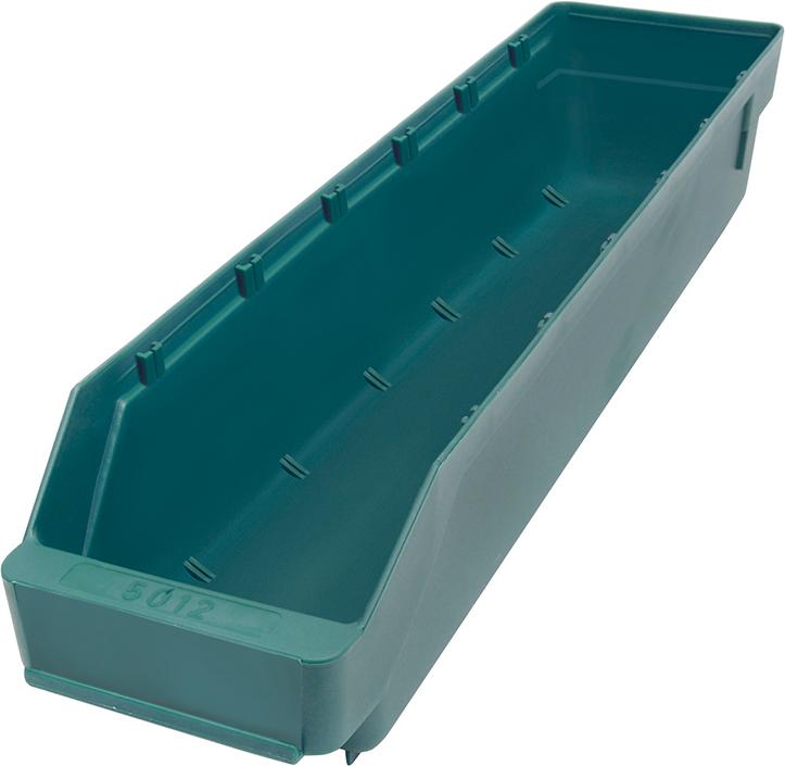 Kleinteilekasten B120xT500xH95 mm grün