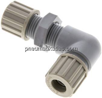 Winkel-Schott-Verschraubung 10x8mm, PA