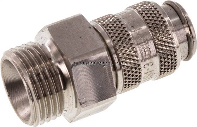 Kupplungsdose (NW5) G 3/8"(AG), 1.4404