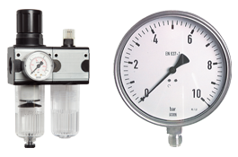Druckregler - Aufbereiten - Manometer - Thermomete