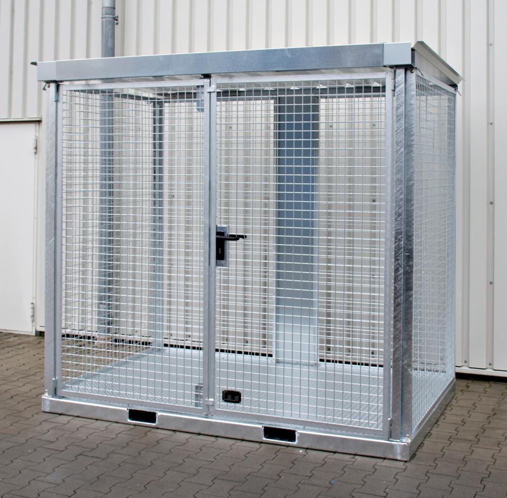 Gasflaschen-Container 2535x1575x2260 mm