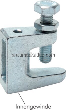 Exemplarische Darstellung: Trägerklemme