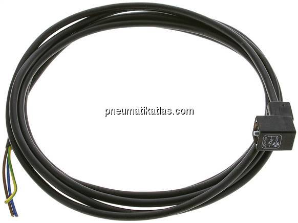 LED-Stecker mit 3 mtr Kabel, Größe 0 (Industrienorm C)