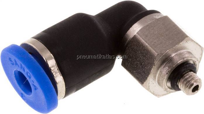 Winkel-Steckanschluss M 3-3mm, IQS-Standard