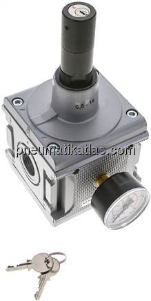 MULTIFIX Druckregler, abschließbar,G 3/4" 0,5 - 16bar