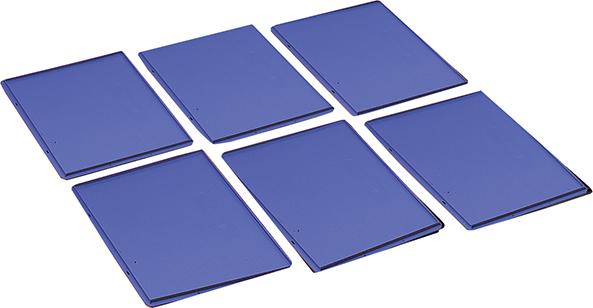 Auflagedeckel blau f.Transp.Stapelkasten,VTKB600xT400 mm VE 4 Stk.