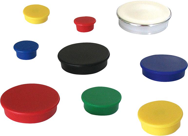 Organisationsmagnete rund30mm orange Beloh