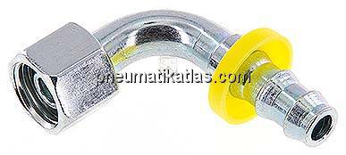 90°-Steckanschluss 10 L Überwurfmutter, 9,5mm GSP-Schl.