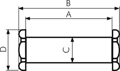 Zeichnung: Bolzen für Schwenkbefestigung