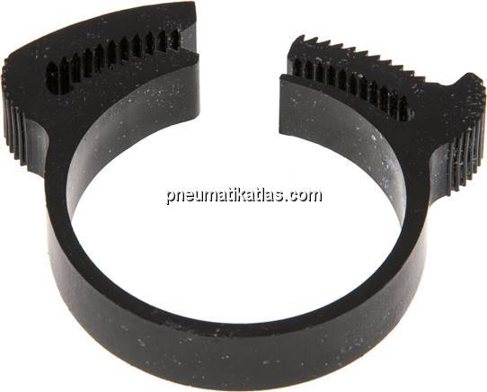 Schnapp-Schlauchschelle, Nylon, 29,4 - 32,7mm