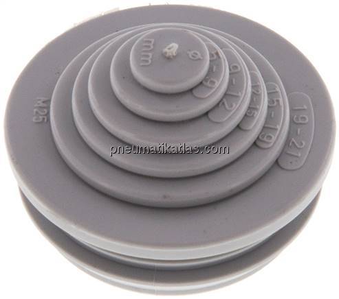 Kabeldurchführung M 25, Dichtbereich 5 - 21mm