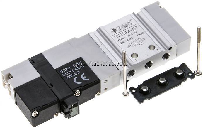 Magnetventil für S1V, 5/2-Wege Impulsventil (bistabil)