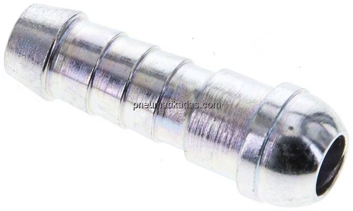 Schlauchnippel,60°-Dichtkegel,7 - 8mm f. M 14x1,5 -G 1/4"