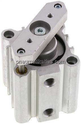 Kurzhubzylinder, verdrehgesichert, 40,Hub 20mm