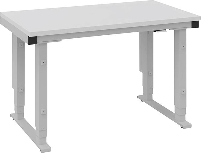 Grundtisch Multi4easy B1280xT800xH730-1320 mm Tischplatte Melamin elektr. verstellbar