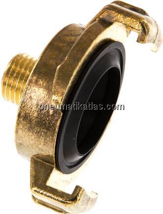 GK-Schlauchkupplung,G 1/4"(AG), Messing