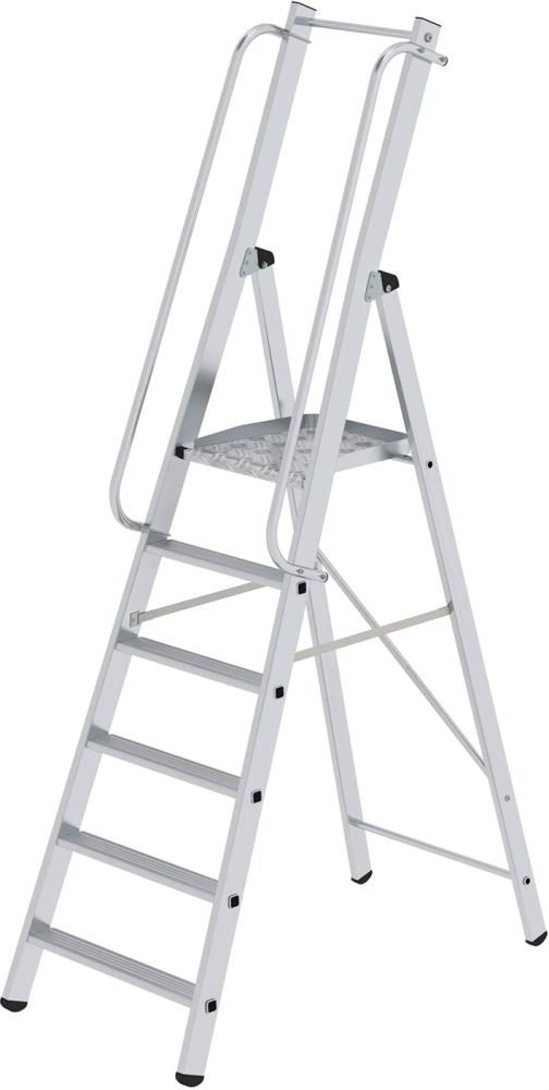 Alu-Bauleiter ML 6 Stufen Gesamthöhe 2,41 m Arbeitshöhe bis 3,35 m