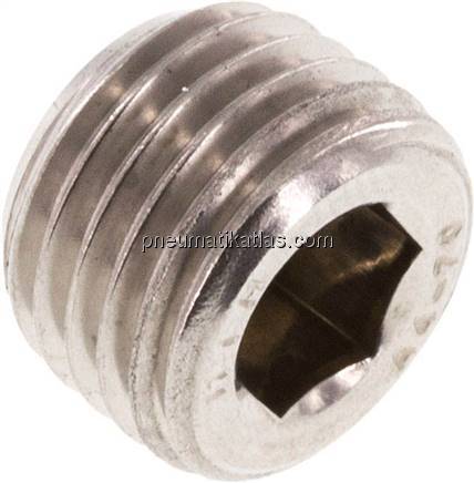 Verschlussstopfen Innenskt. M 14x1,5 (konisch), V4A