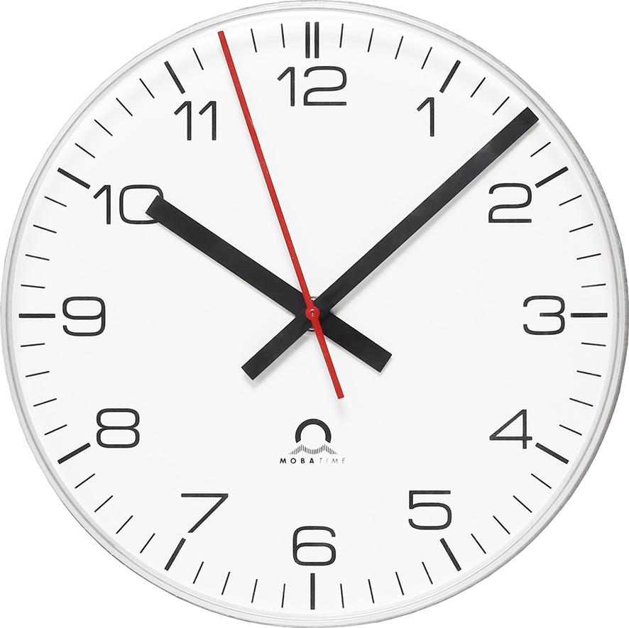 Funk-Wanduhr D 300 mm arab. Zahlen Mobatime