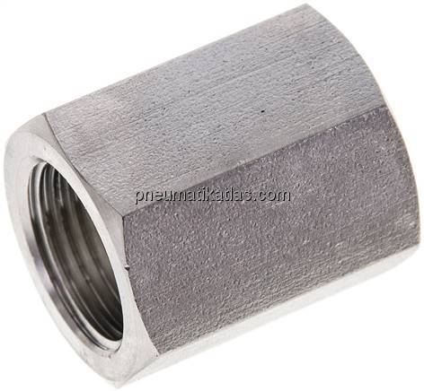 Hochdruck-Muffe G 3/8"-G 3/8", 1.4571