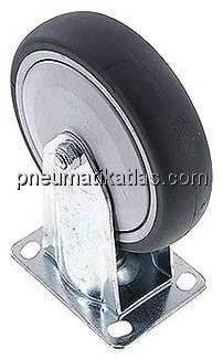 Apparaterolle, Bockrolle, 125mm