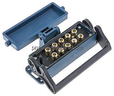 Mehrfachkupplung 10x 8mm Schl.,Muffe