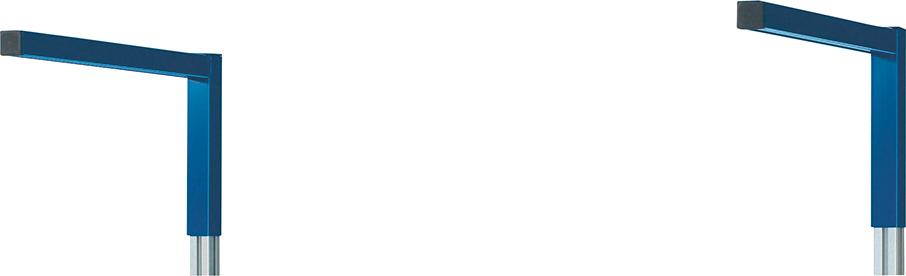 Auslegerpaar für Laufschiene Montageschiene