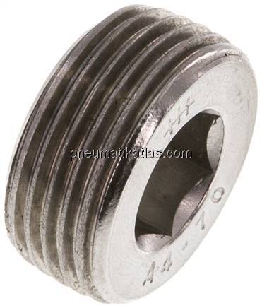 Verschlussstopfen Innenskt. R 3/4", V4A