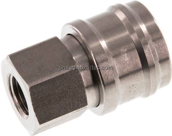 Kupplungsdose (NW7,2) G 1/4"(IG), Edelstahl