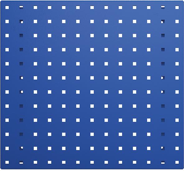 Lochplatte B495xH457 mm enzianblau RAL 5010 bott