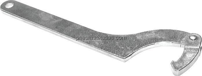 Exemplarische Darstellung: Hakenschlüssel, 1.4301,