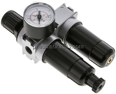 MULTIFIX Wartungseinheit (0), 2-tlg., G 1/4", 0,5 - 10 bar